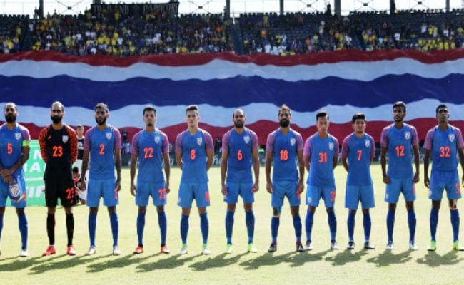 इंटरकांटिनेंटल फुटबॉल कप में भारत का सामना ताजिकिस्तान से