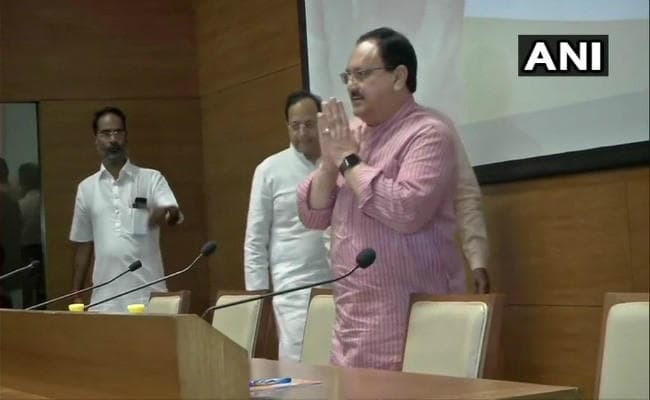 जेपी नड्डा की अध्यक्षता में की हाई लेवल मीटिंग शुरू, जुटें हैं सभी मोर्चा पदाधिकारी