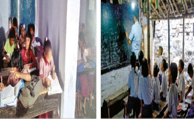 हावड़ा : सचिवालय के पास बदहाल विद्यालय