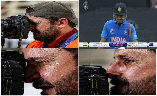 रन आउट होने के बाद भावुक हुए धौनी तो रोये फैंस,सोशल मीडिया में टॉप ट्रेंड  #ThankYouMSD