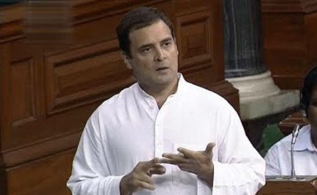 राहुल गांधी ने किसानों की स्थिति को बताया दयनीय, राजनाथ ने दिया ये जवाब, हुई नोकझोंक