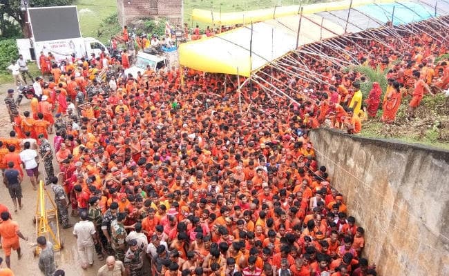 देवघर श्रावणी मेला : आने लगे कांवरिये, 50 हजार ने चढ़ाया जल, श्रद्धालुओं की सुरक्षा के लिए चप्पे-चप्पे पर तैनात रहेगी पुलिस