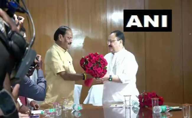 रांची पहुंचे भाजपा के राष्ट्रीय कार्यकारी अध्यक्ष जेपी नड्डा, कोर कमेटी की बैठक शुरू