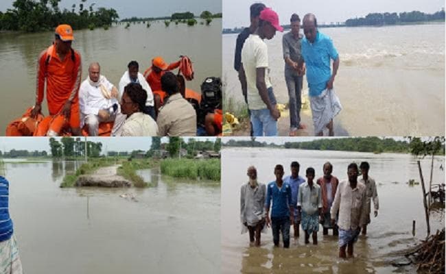Flood in Bihar : सुपौल, अररिया में राहत, पूर्णिया-कटिहार के नये इलाकों में पानी, डूबने से 10 की मौत