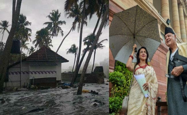 भीषण बारिश के अनुमान के बीच केरल के तीन जिलों में रेड अलर्ट, रिमझिम फुहारों से दिल्ली का मौसम खुशगवार