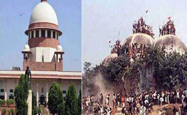 बाबरी मस्जिद विध्वंस : सुप्रीम कोर्ट ने कहा - विशेष न्यायाधीश नौ महीने के भीतर फैसला सुनायें