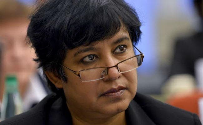 बोलीं लेखिका तसलीमा - भारत मेरा घर है, इस धरती की बेटी हूं