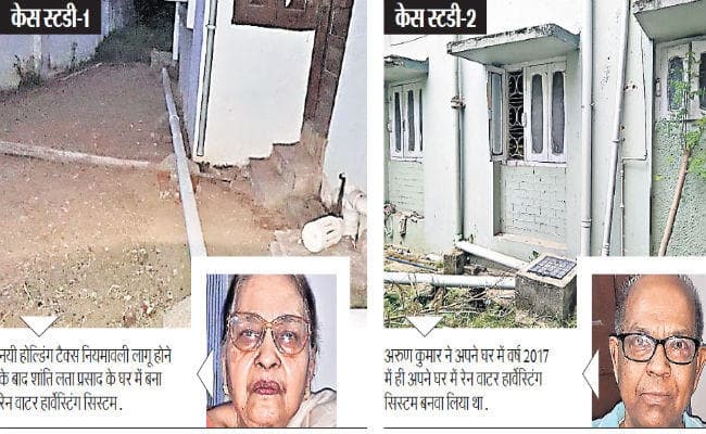 रांची : जो करा चुके रेन वाटर हार्वेस्टिंग, उन्हें भी भेजा गया डेढ़ गुना टैक्स का नोटिस