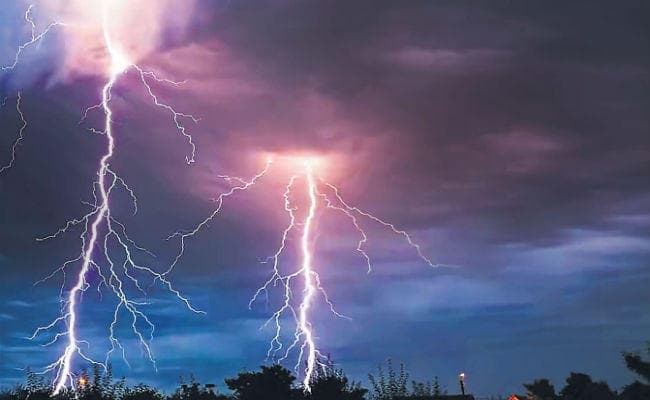 नौ साल में वज्रपात से 1568 लोगों की मौत