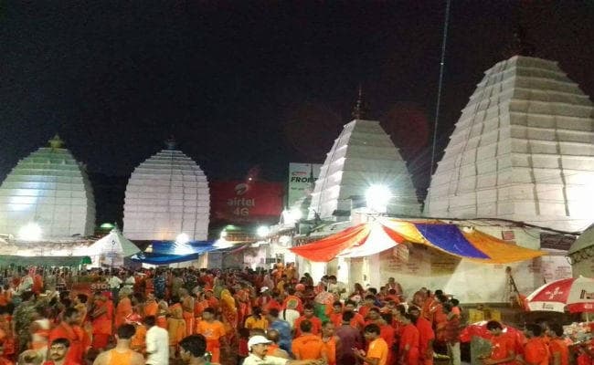 सात दिन में 8.55 लाख भक्तों ने किया जलार्पण