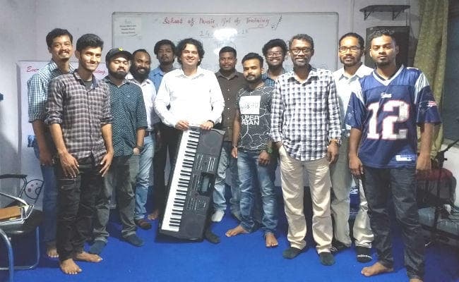 सत्‍य भारती में पाश्‍चात्‍य संगीत पर कार्यशाला का आयोजन