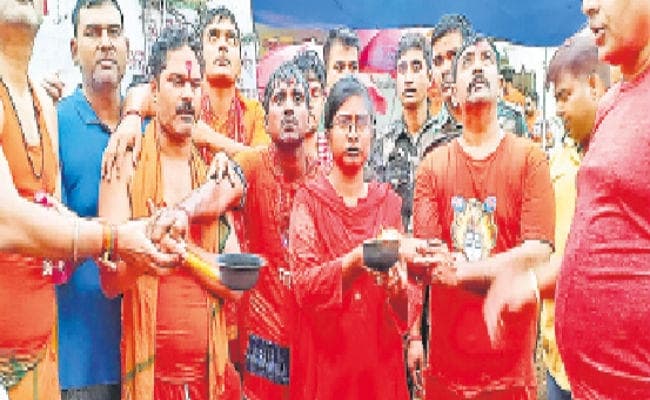 आइपीएस ए विजयलक्ष्मी भी कांवर यात्रा पर पहुंची बाबाधाम