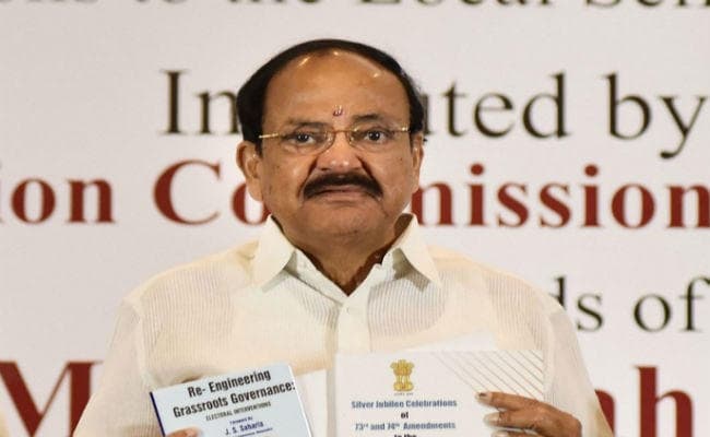 उपराष्ट्रपति वेंकैया नायडू ने कहा, मैं राज्यसभा में कुछ वर्गों के व्यवहार से बहुत व्यथित हूं