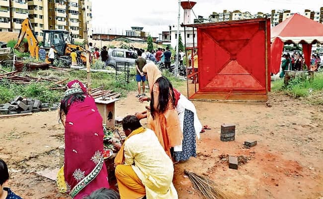 रांची : सेल सिटी में मंदिर गिराने को लेकर विवाद, प्राथमिकी दर्ज