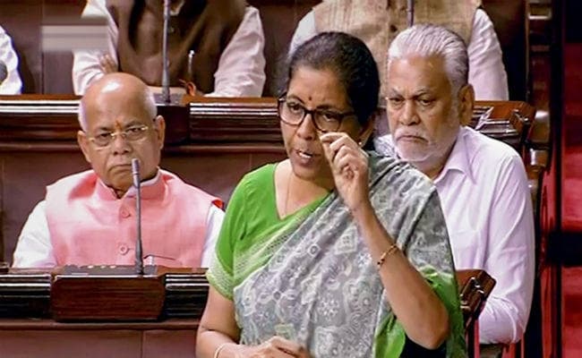 राज्यसभा में कंपनी संशोधन बिल पास, वित्त मंत्री ने कहा-कानून बनने के बाद भारत में ईज ऑफ डूइंग बिजनेस को मिलेगा बढ़ावा