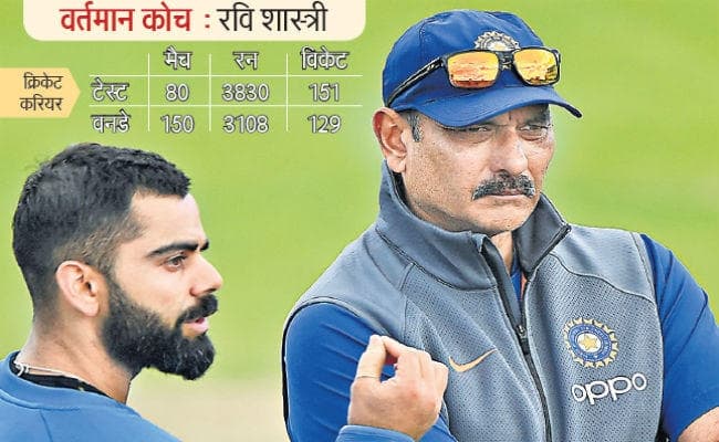 रवि का शस्त्र है ‘विराट’, कोच के तौर पर ये हैं बड़े दावेदार