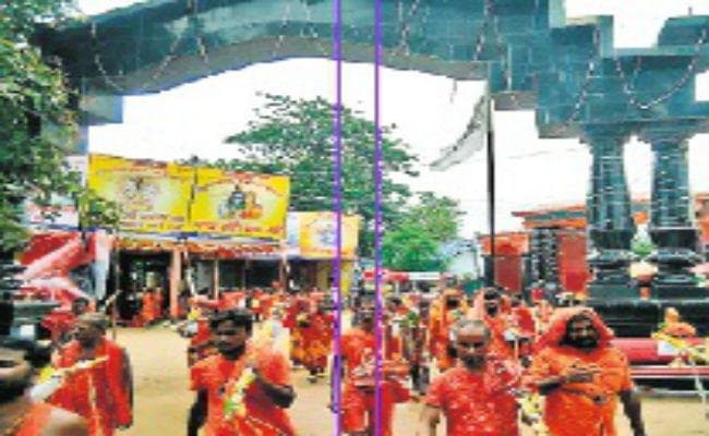 कांवरिया पथ पर आस्था की केसरियामय कतार