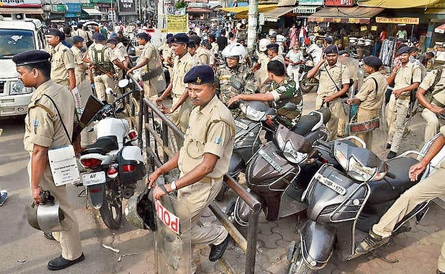 रांची : डीजीपी के अलर्ट के बाद जिलों में पुलिस की तैनाती