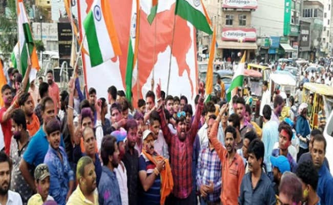 एक संविधान व एक निशान का सपना हुआ साकार