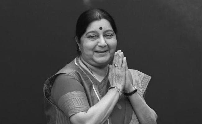 भारत की पूर्व विदेश मंत्री सुषमा स्वराज के निधन की खबर से स्तब्ध हुआ सोशल मीडिया