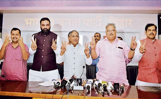 पटना : जदयू के साथ मिलकर लड़ेंगे विस चुनाव और जीतेंगे : नंदकिशोर यादव