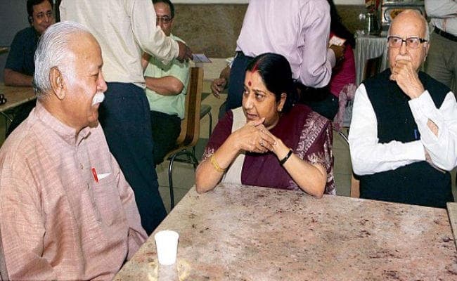 #AlvidaSushmaSwaraj ध्येय समर्पित व्यक्तित्व के रूप में आप सबकी स्मृति में रहेंगी : मोहन भागवत