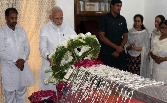 #RIPSushmaSwaraj : आज पूरे राजकीय सम्मान से होगा अंतिम संस्कार, PM मोदी ने कहा- यह मेरी निजी क्षति