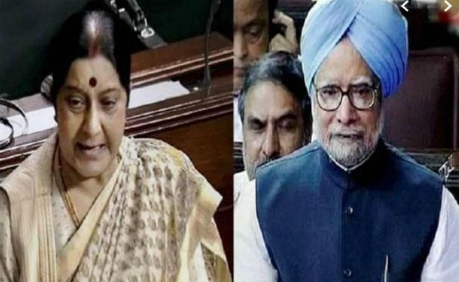 लोकसभा में जब सुषमा व मनमोहन ने शायरी से साधा था एक दूसरे पर निशाना