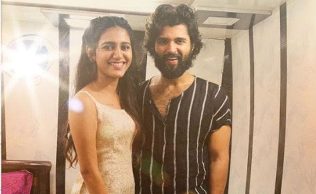 प्रिया प्रकाश वारियर ने ''अर्जुन रेड्डी'' को कह दी ऐसी बात, इंटरनेट पर क्रेजी हुए फैंस