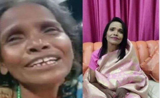 रेलवे स्‍टेशन पर गाने वाली महिला का हुआ मेकओवर, अब पहचानना भी मुश्किल