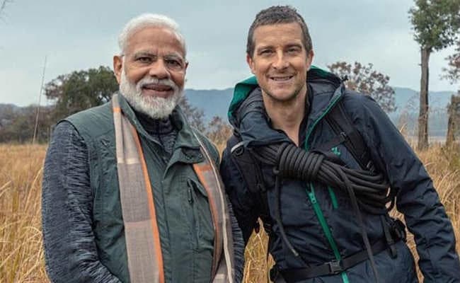 मैन VS वाइल्ड : बेयर ग्रिल्स ने कहा PM मोदी संकट के वक्त धैर्य नहीं खोते, आज होगा टेलीकास्ट