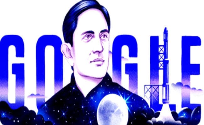 Google ने Doodle बनाकर भारतीय अंतरिक्ष कार्यक्रम के जनक विक्रम साराभाई को किया याद