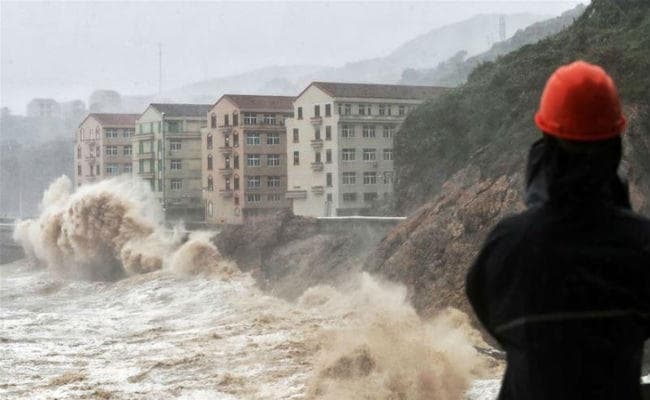 चीन में ”लेकिमा” चक्रवात से 45 की मौत, 16 लापता लोगों की तलाश जारी