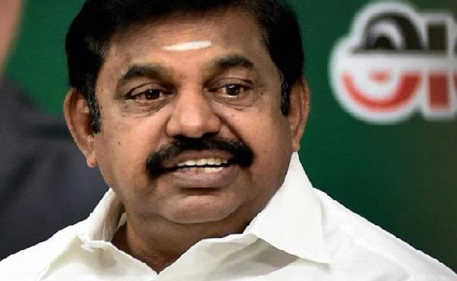 तमिलनाडु के मुख्यमंत्री पलानीस्वामी ने कहा, ''धरती पर केवल बोझ हैं पी चिदंबरम''