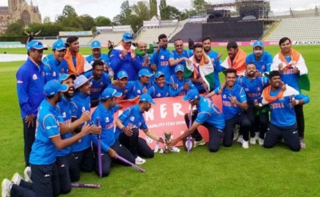 भारत ने इंग्लैंड को हराकर शारीरिक दिव्यांगता विश्व शृंखला टी20 जीती