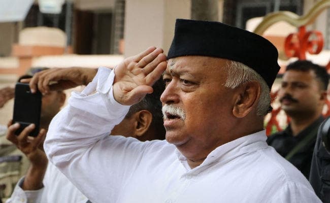 मोदी की इच्छा शक्ति के कारण कश्मीर से 370 के प्रवाधान हटाये गये : भागवत