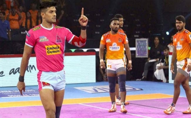 प्रो कबड्डी : जयपुर की पुणेरी पल्टन पर जीत में चमके दीपक हुड्डा