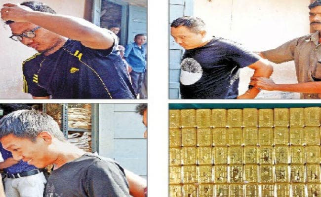 3.87 करोड़ का सोना जब्त, तीन तस्कर गिरफ्तार