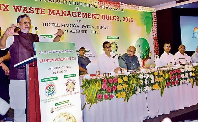 पटना : मेडिकल वेस्ट के निबटारे की हो व्यवस्था : सुशील मोदी