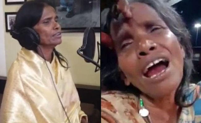 लता मंगेशकर का गीत गाकर फेमस हुई थीं रानू मंडल, अब इस सिंगर संग रिकॉर्ड किया पहला सॉन्‍ग...VIDEO