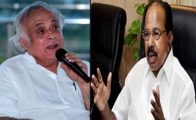 यूपीए शासन के दूसरे कार्यकाल में ''नीतिगत पंगुता'' के लिए जयराम रमेश हैं जिम्मेदार : मोइली