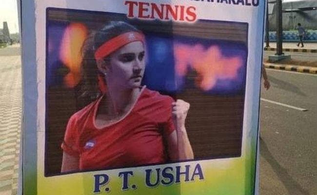 VIRAL: National Sports Day 2019 पर पोस्टर में Sania Mirza की फोटो पर लिखा PT Usha