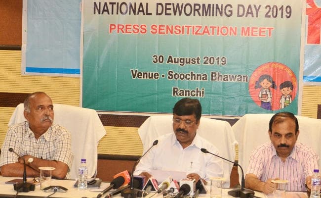 झारखंड में 4 सितंबर को मनाया जायेगा राष्ट्रीय कृमि मुक्ति दिवस, 1.53 करोड़ बच्चों को दवा खिलाने का लक्ष्य