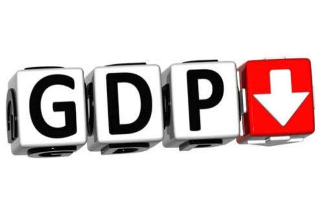 अप्रैल-जून की पहली तिमाही में 5.8 फीसदी से घटकर पांच फीसदी रह गयी आर्थिक विकास दर