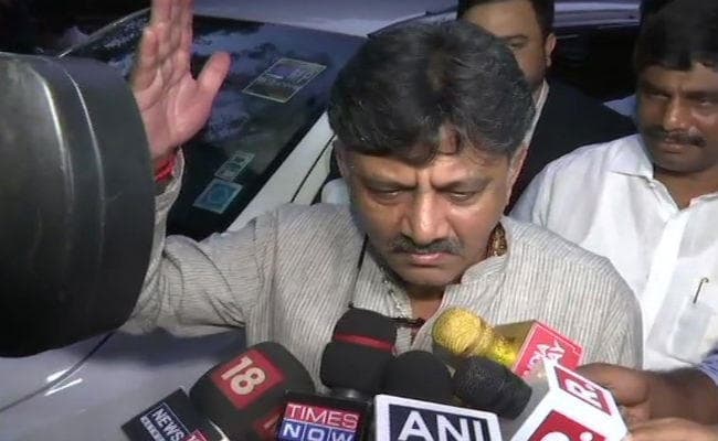 धनशोधन मामले में कांग्रेस नेता शिवकुमार दिल्ली में ईडी के सामने हुए पेश