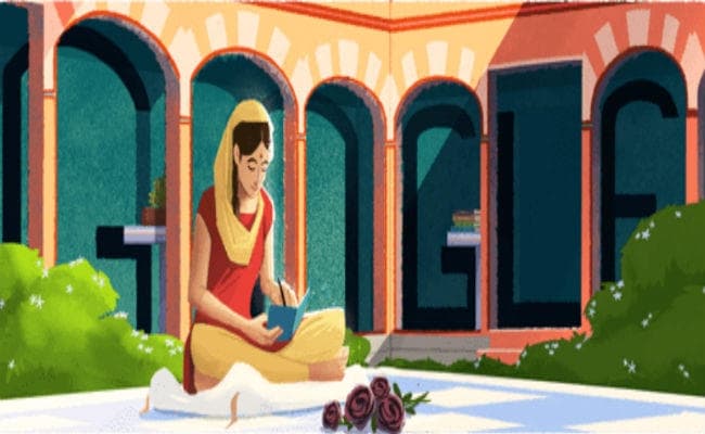 गूगल ने डूडल बनाकर महान साहित्यकार अमृता प्रीतम को किया याद