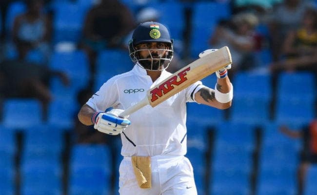 INDvsWI 2nd Test: भारत ने पहले दिन 5 विकेट खोकर बनाए 264 रन, कोहली-मयंक ने ठोका पचासा