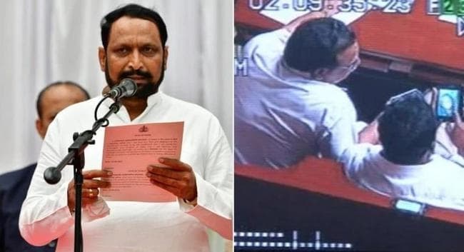 विधानसभा में पोर्न देखने वाला बना उपमुख्यमंत्री, मोदी उसे बर्खास्त करें : कांग्रेस