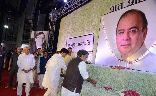 जेटली की बिहार में गठबंधन की सरकार बनवाने में थी बड़ी भूमिका : सुशील मोदी