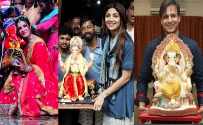 गणेश चतुर्थी पर बॉलीवुड सितारों ने कुछ इस तरह किया गणपति बप्पा का स्वागत